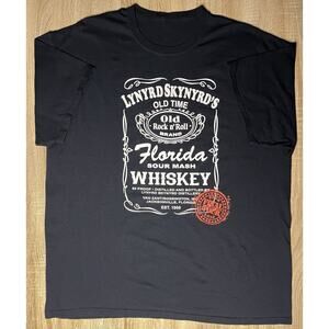 Lynyrd Skynyrd 2018 Farewell Final Tour Concert Black TShirt XL